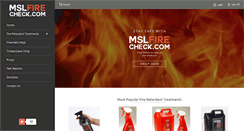 Desktop Screenshot of mslfirecheck.com